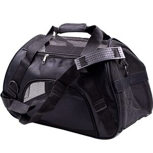 PORTABLE Foldable Cat/Dog Transport Bag Carrier Bag Mesh Breathable Travel Bag